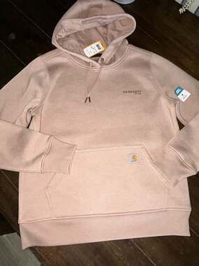 Carhartt Women's Relaxed Fit Midweight Michigan Graphic Sweatshirt Hoodie